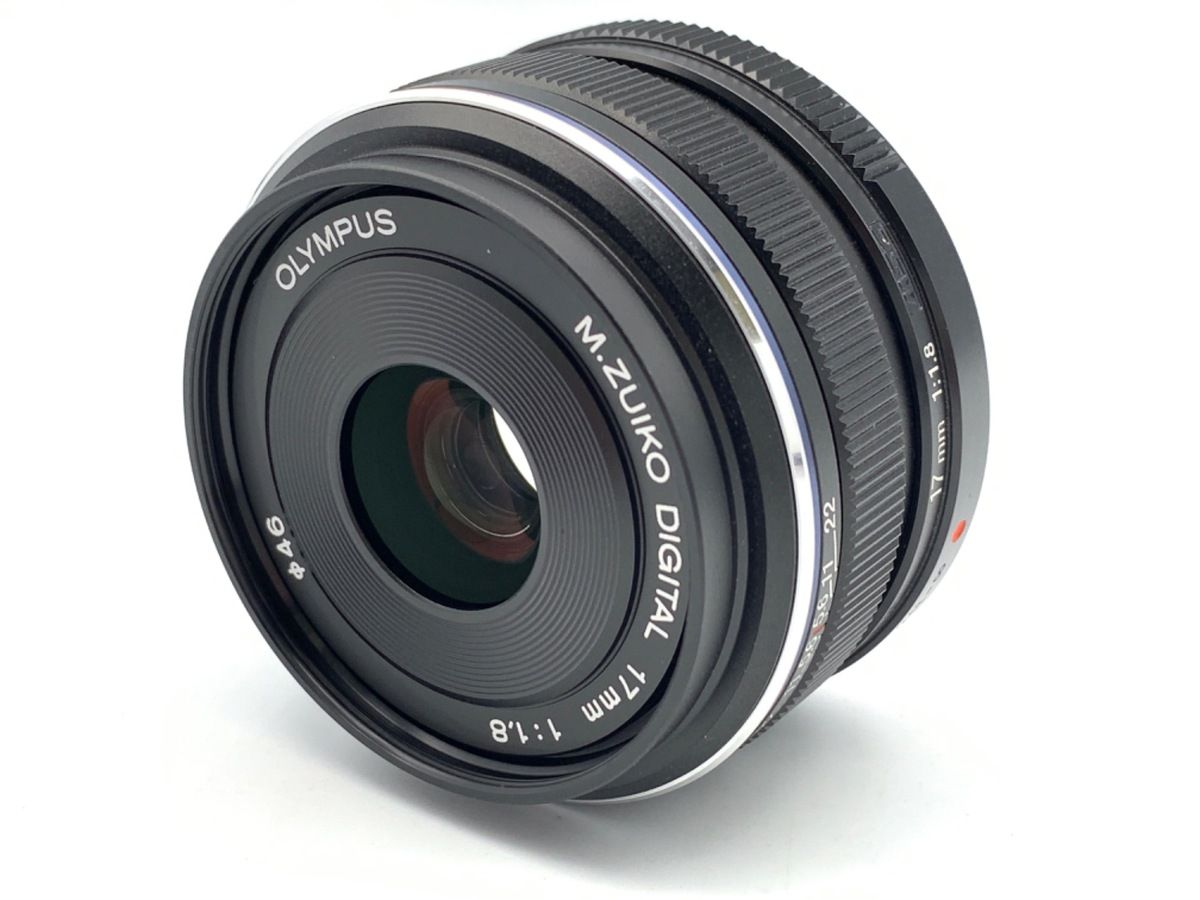 新品級 ☆ OLYMPUS M.ZUIKO DIGITAL 17mm F2.8 ブラック パンケーキ