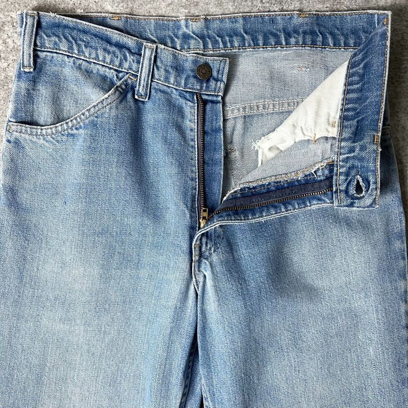 雰囲気系 70s Levis 646 0217 ベルボトム デニム パンツ 31 31
