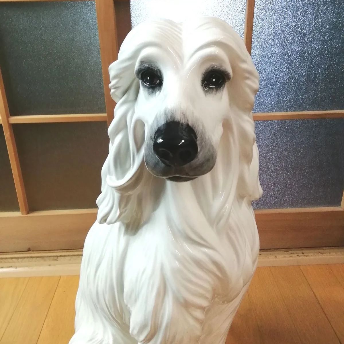イタリア製陶器アフガンバウンド犬(美品) イタリア製陶器アフガンバウンド犬(美品) - メルカリ