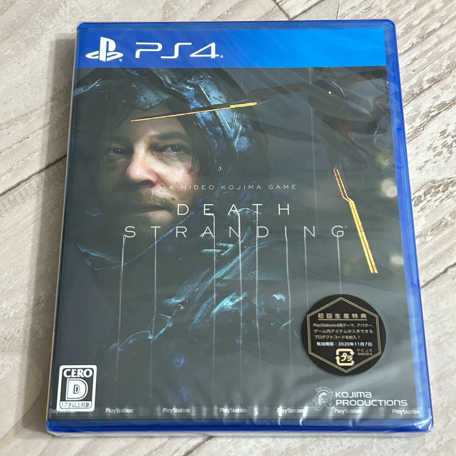 PS4 DEATH STRANDING 新品未開封