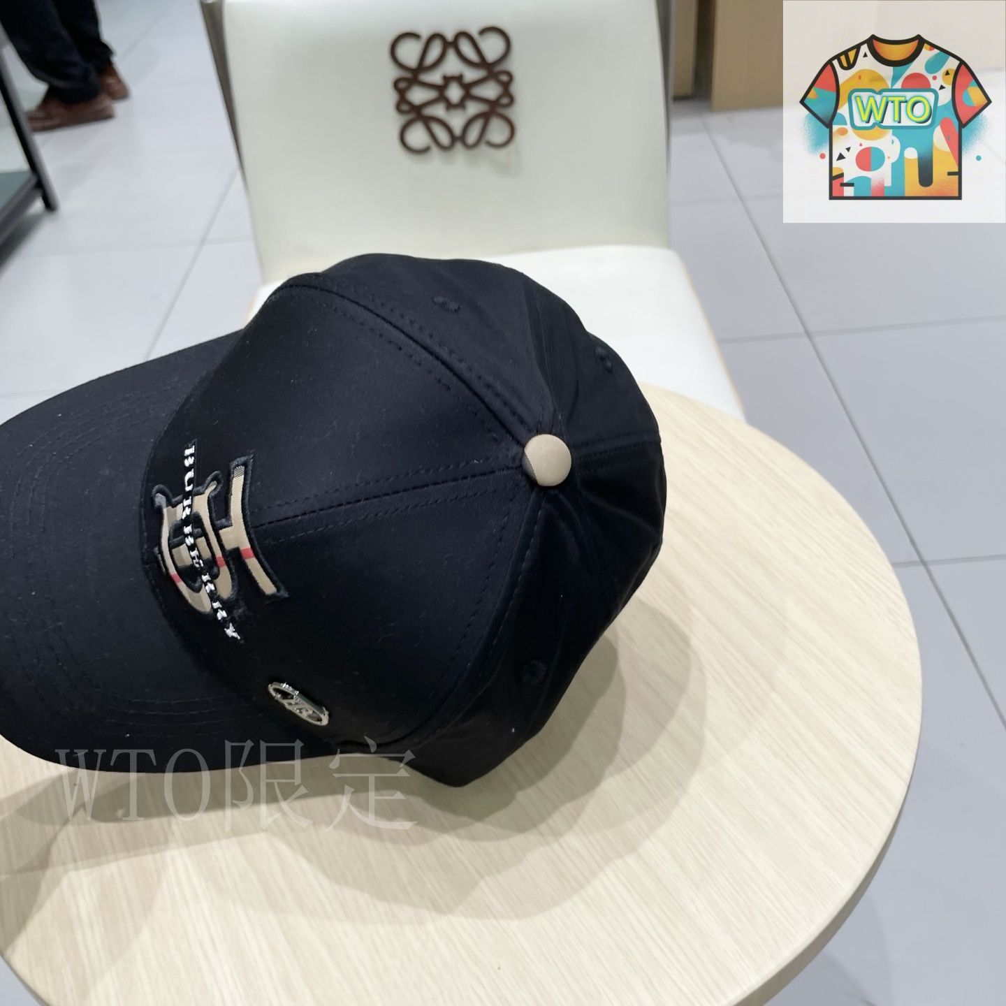 【新品未使用】BURBERRY バーバリー　ベースボールキャップ バーバリー（Burberry）ベースボールキャップ02-2 - メルカリ