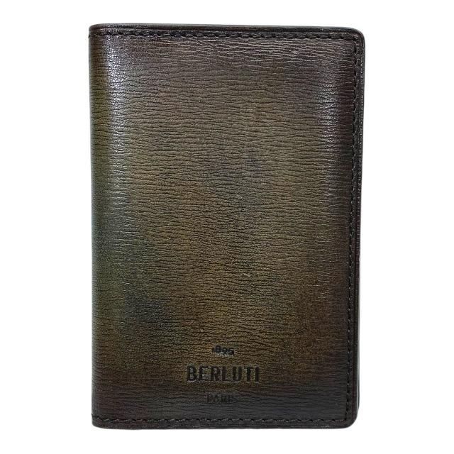 正規品 ベルルッティ ジャグア 名刺入れ カードケース レザー BERLUTI】ジャグア レザー カード ホルダー カードケース