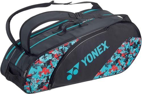 アクア__ [YONEX] テニス ラケットバッグ ラケットバッグ6 (テニス6本用) アクア