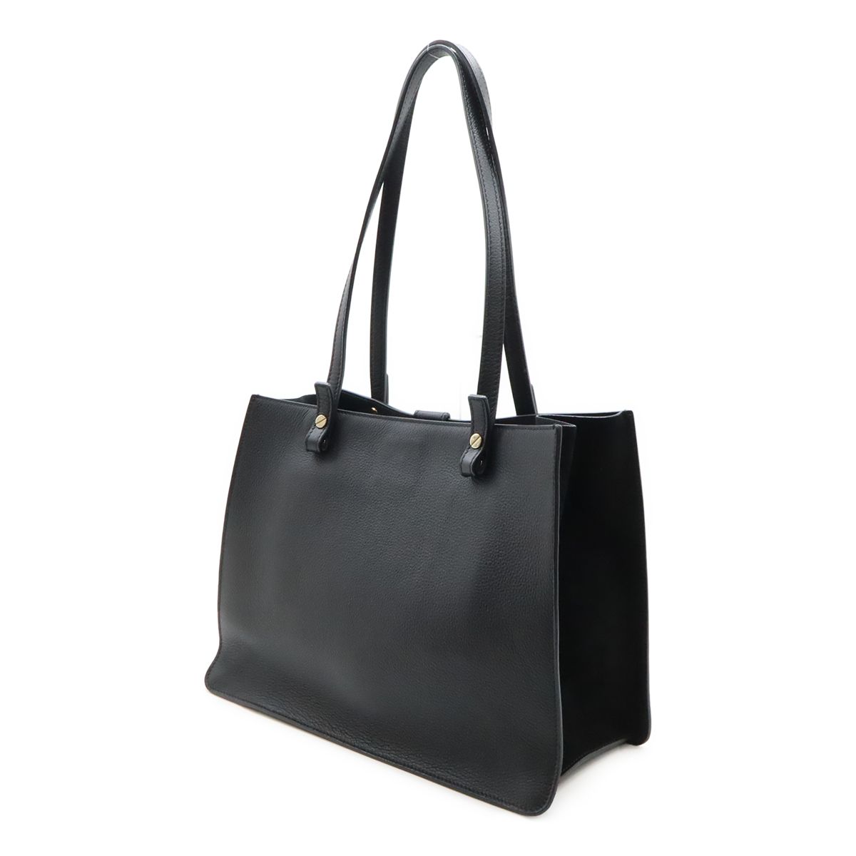 美品✨Chloe クロエ ハンドバッグ ゴールド金具 レザー ブラック 黒 人気】 Chloe クロエ ハンドバッグ レザー ゴールド金具 ブラック 黒