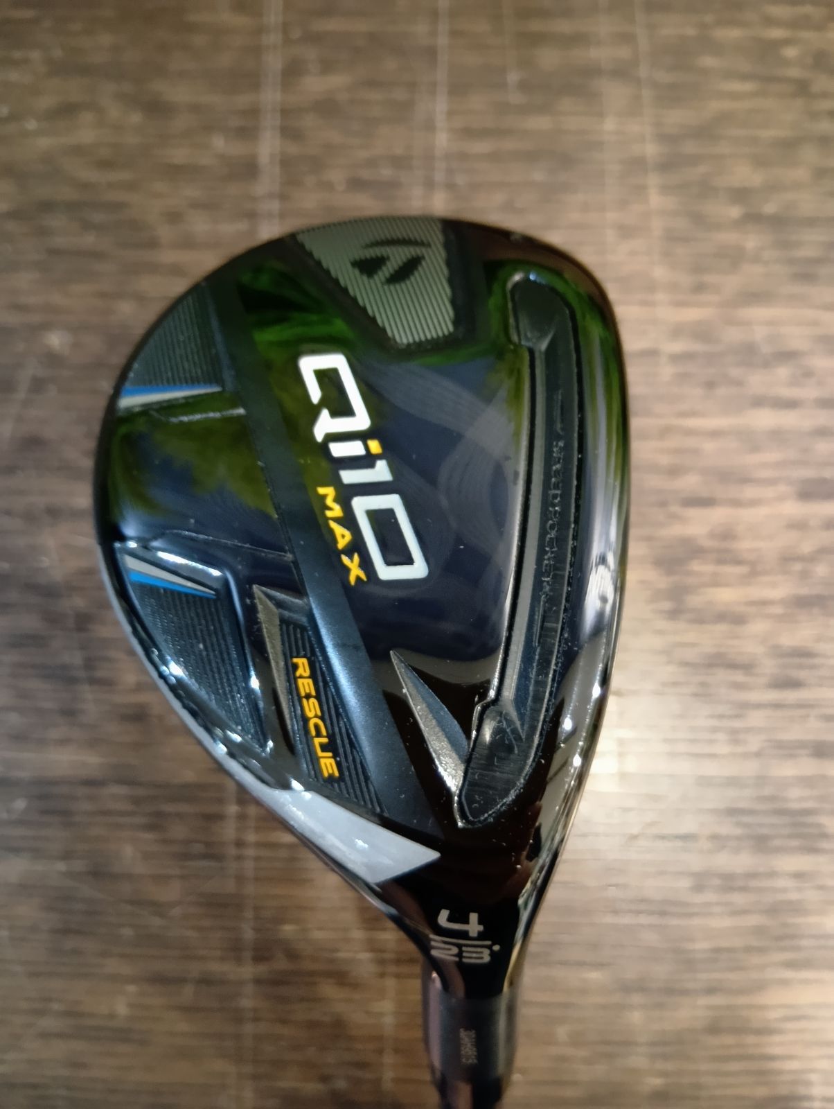 新品】テーラーメイド Qi10 MAX レスキュー #4 フレックスR Ut 【店頭 