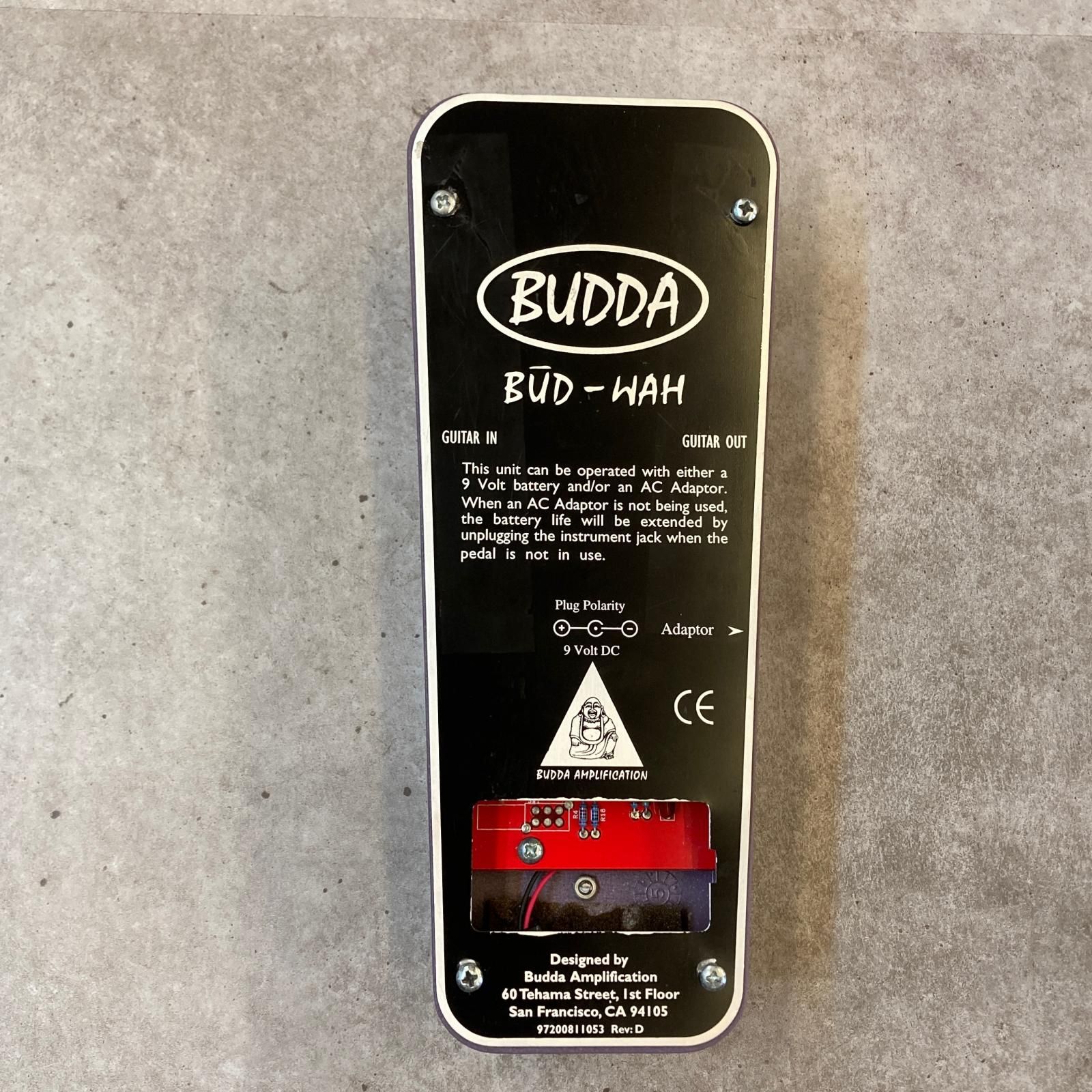 三重本店 楽器 BUDDA ブッダ エフェクター BUD-WAH 赤ラベル 472