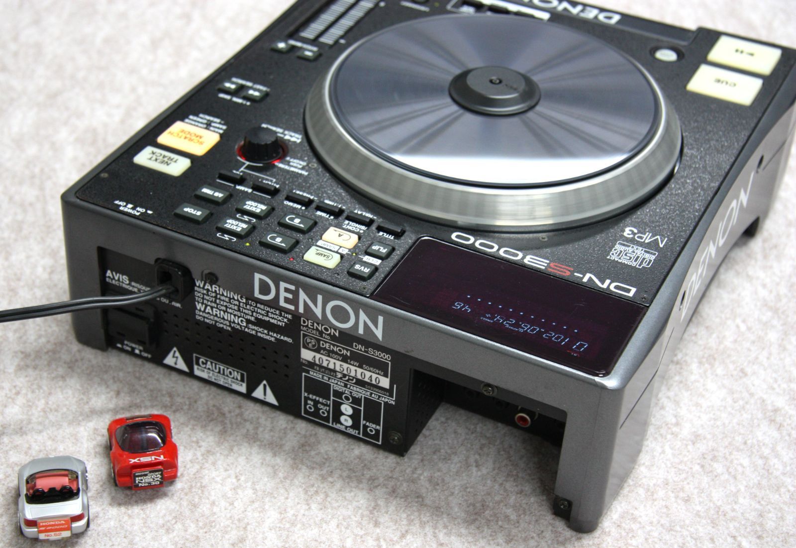 DENON CDJ TABLE TOP SINGLE CD PLAYER DN-S3000