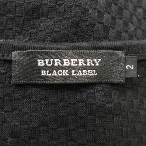 早割クーポン！ バーバリーブラックレーベル 長袖Tシャツ LABEL BLACK BURBERRY 小物