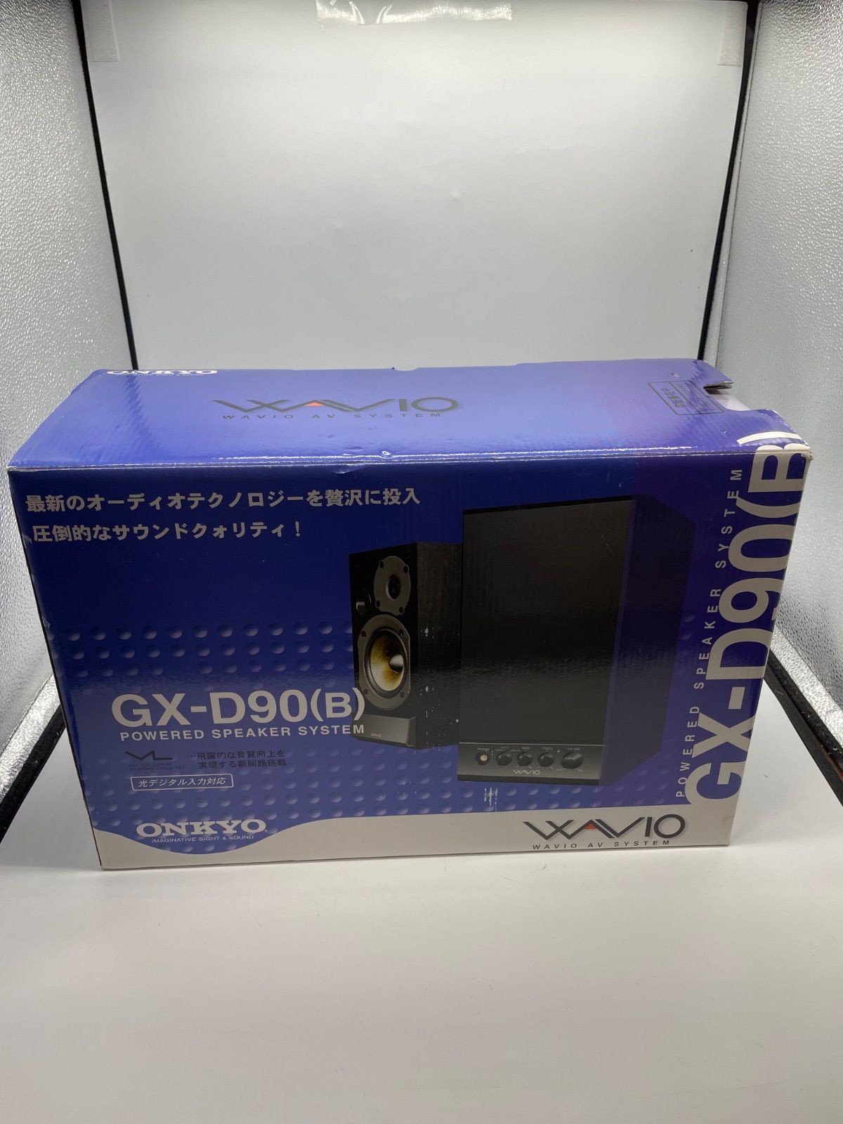 ONKYO GX-D90(B) パワードスピーカー オーディオ機器 【美品・箱付き】ONKYO GX-D90(B) パワードスピーカー