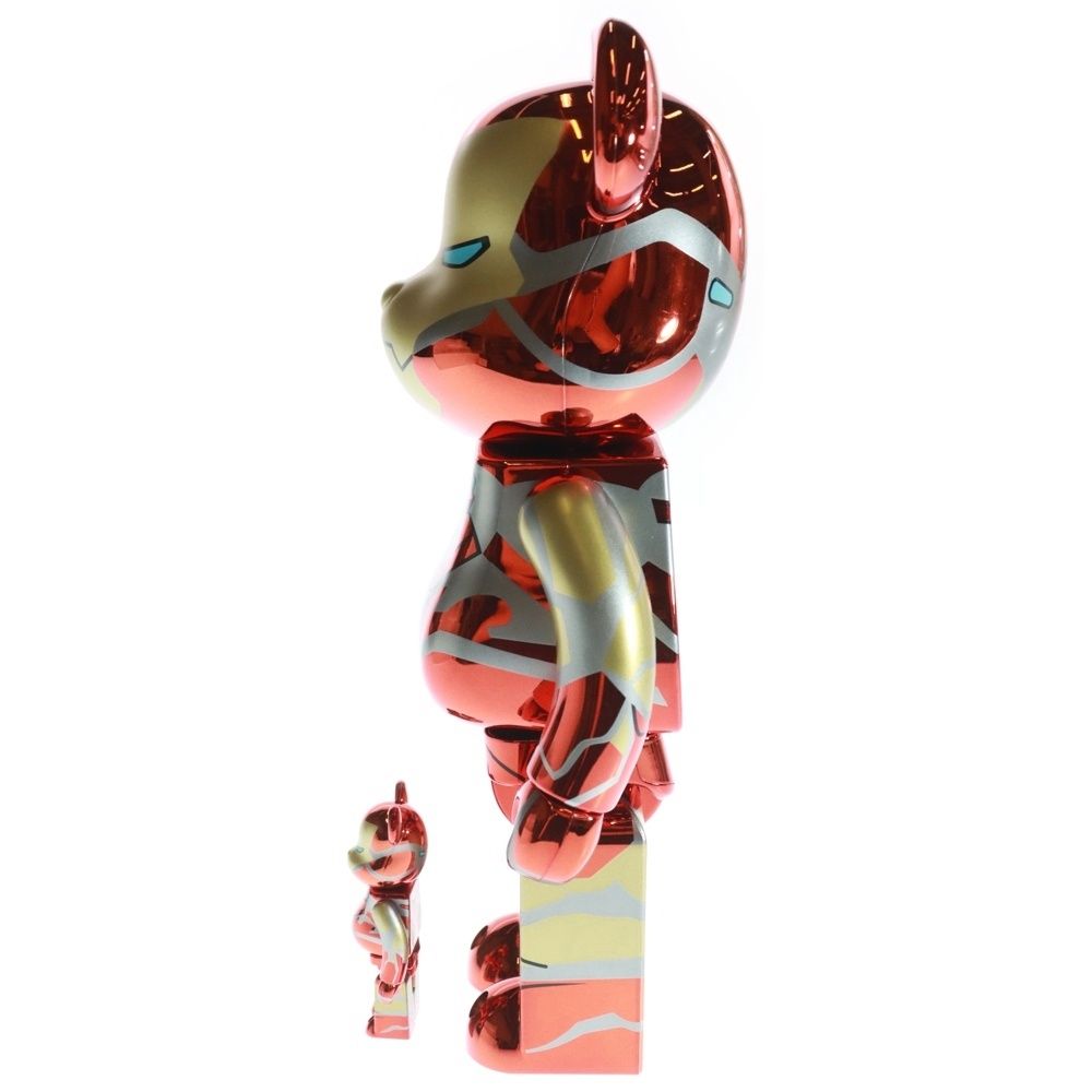 MEDICOM TOY - MEDICOM TOY メディコムトイ BE＠RBRICK ANEVER 3rd Ver. 100% & 400% ベアブリック フィギュア 人形 マルチ MEDICOM TOY (メディコムトイ) BE@RBRICK 3 IRON MAN MARK85