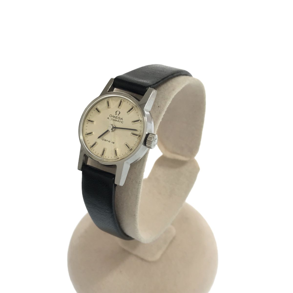 腕時計 稼働 オメガ OMEGA Geneve ジュネーブ 自動巻き AT 純正尾錠付 