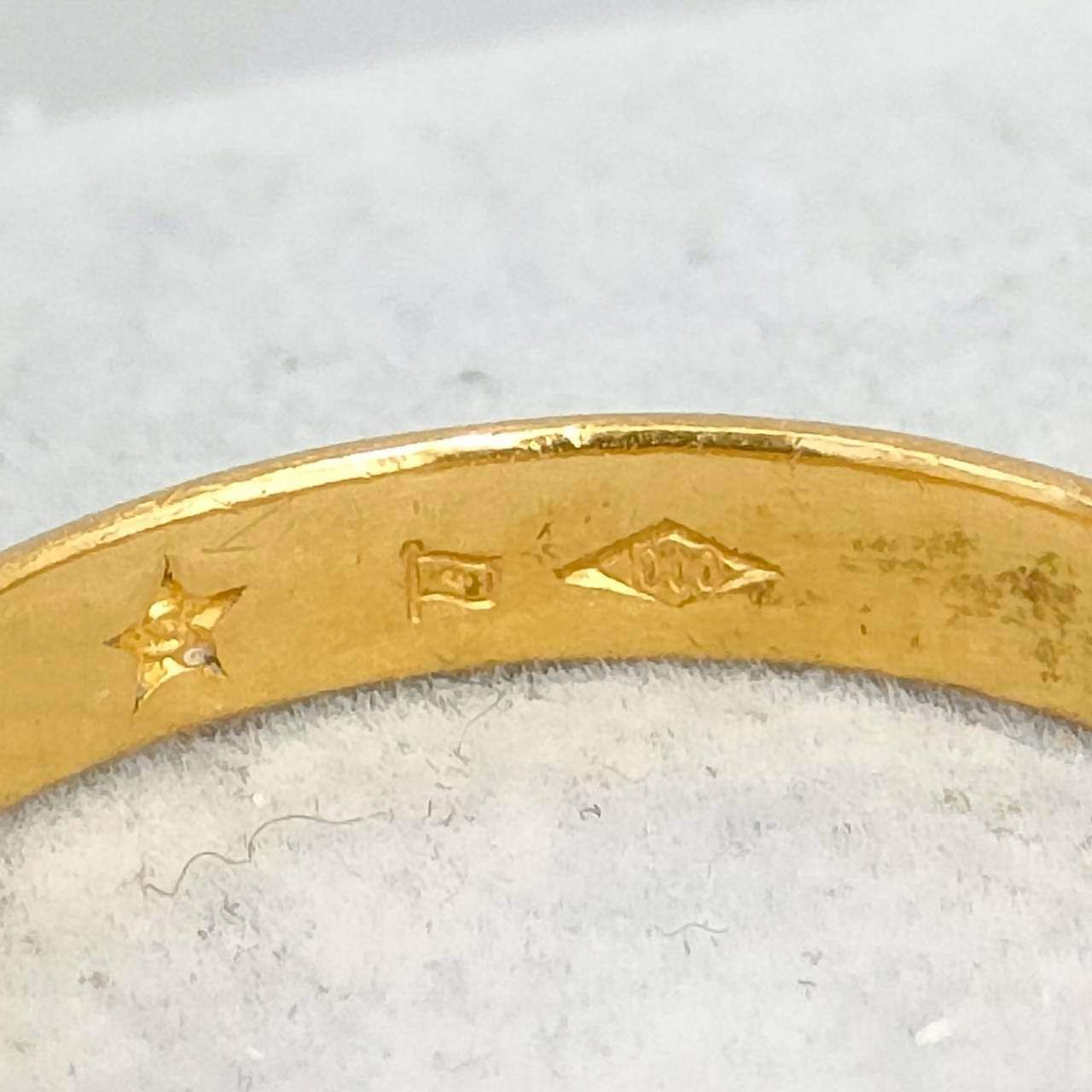 田中貴金属 甲丸リング ゴールド 田中貴金属 GINZATANAKA K18YG 