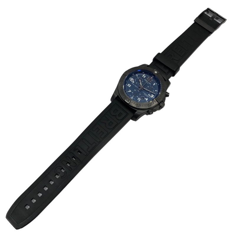 ブライトリング BREITLING クロノスペース エヴォ ナイトミッション ブルー文字盤 V7333010 チタン/ラバー 自動巻き メンズ 腕時計  | www.nov-ita.fr