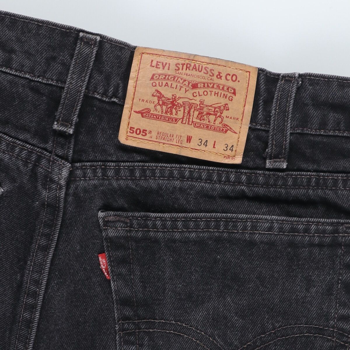 古着 90年代 リーバイス Levi's 505 REGULAR FIT STRAIGHT LEG 