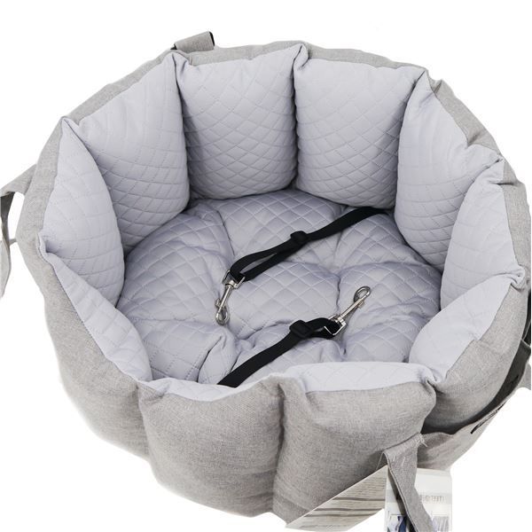 HappyDays ドライブベッド＆キャリー グレー ペット住関連用品 ベット WWW_NOITHATQUANGTHANH_NET