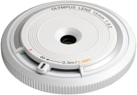 OLYMPUS ボディキャップレンズ マイクロフォーサーズ用 ホワイト BCL 1580 WHT