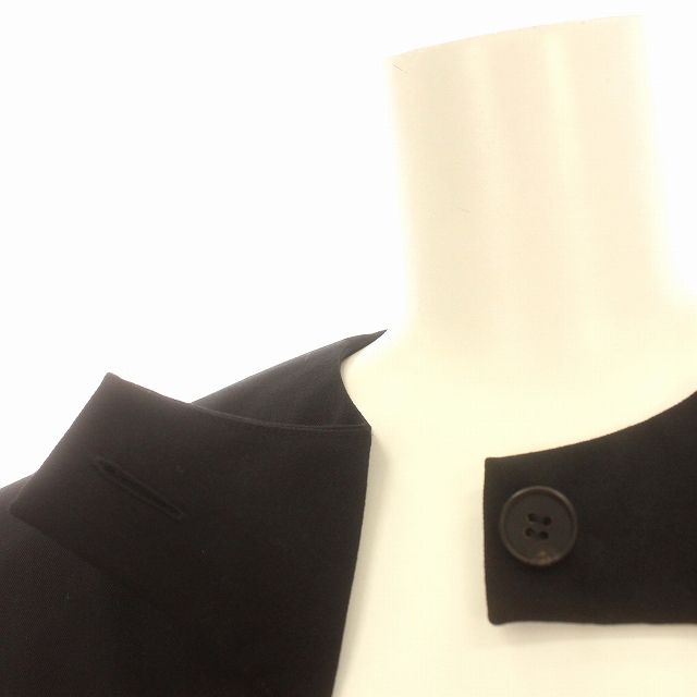 ラドロー LUDLOW Deanna 変形ジャケット ショート丈 ノーカラー 