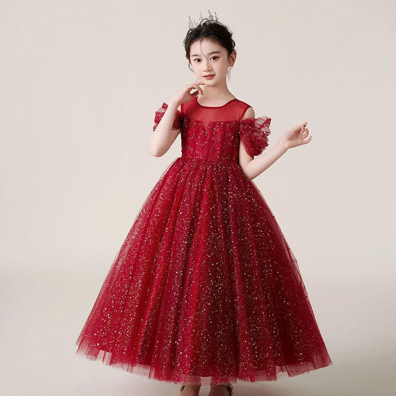 こども　演奏会　発表会　結婚式　クリスマス　パーティ　こども　ドレス　秋冬 ピアノ発表会ドレス 子供ドレス 女の子 ジュニア ワンピース