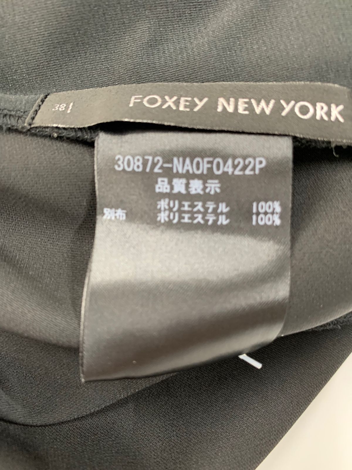 フォクシーニューヨーク レトロクラシックドレス 30872