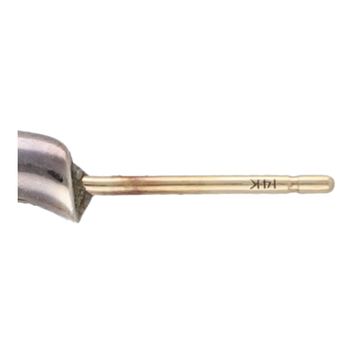 中古】 CHROME HEARTS クロムハーツ ピアス プレーン フープ