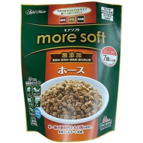 同梱不可 6個セット ペティオ Add.Mate moresoft ホースシニア 500g