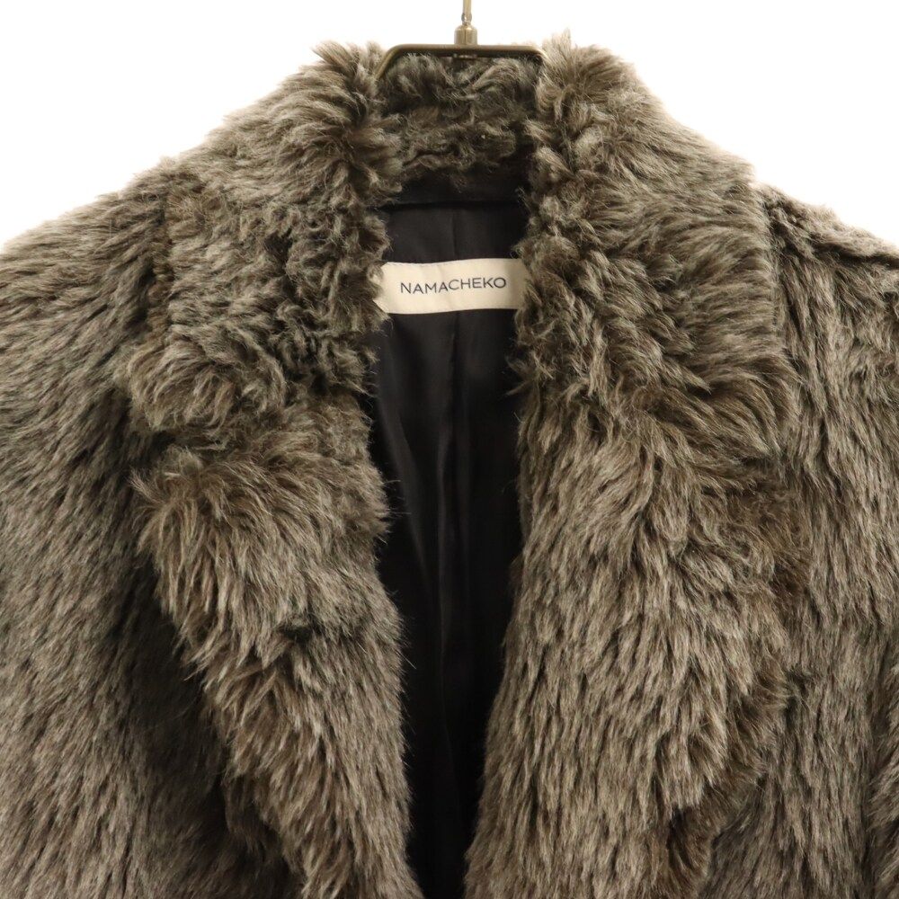 NAMACHEKO (ナマチェコ) 21AW FAR BLAZER エコファーブレザー  