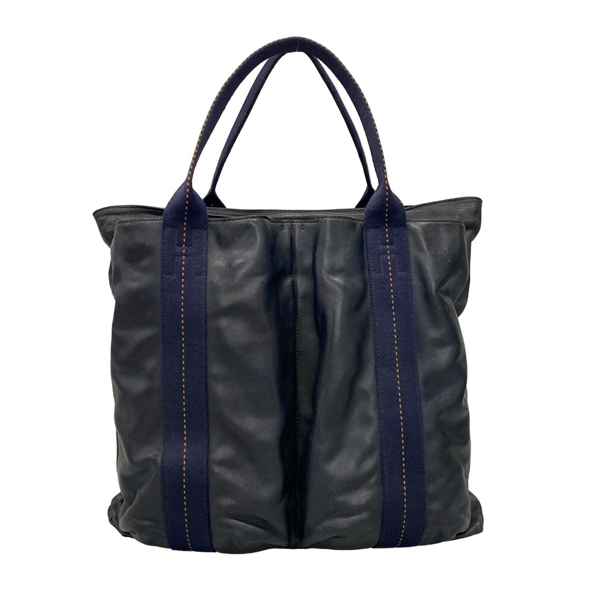 HERMES エルメス ハンドバッグ キャラバンホリゾンタルGM キャラバンホリゾンタル 黒