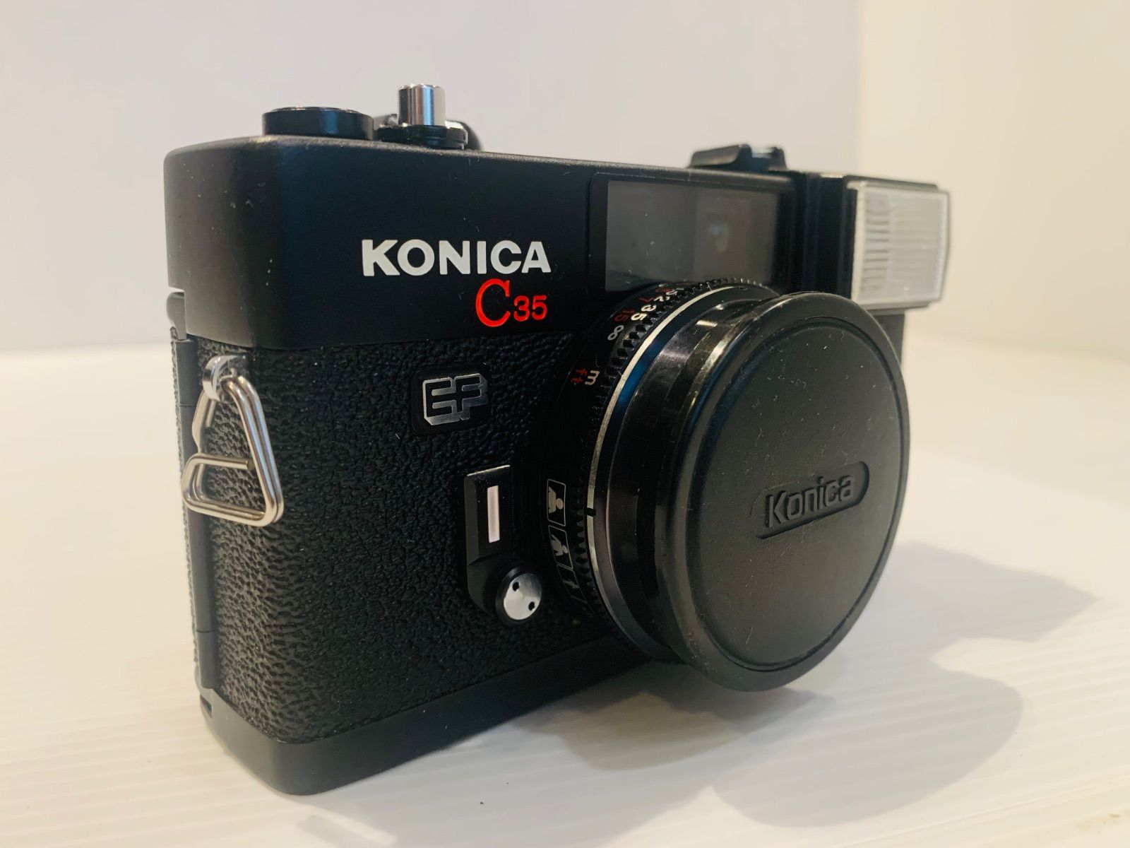 完動品】フィルムカメラ Konica C35 EF ピッカリコニカ - メルカリ