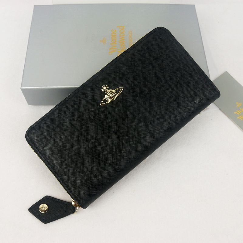 356黒値下げ！ヴィヴィアンウエストウッド長財布 アウトレット品 かわいい 新品 財布 Vivienne Westwood ヴィヴィアンウエストウッド 長