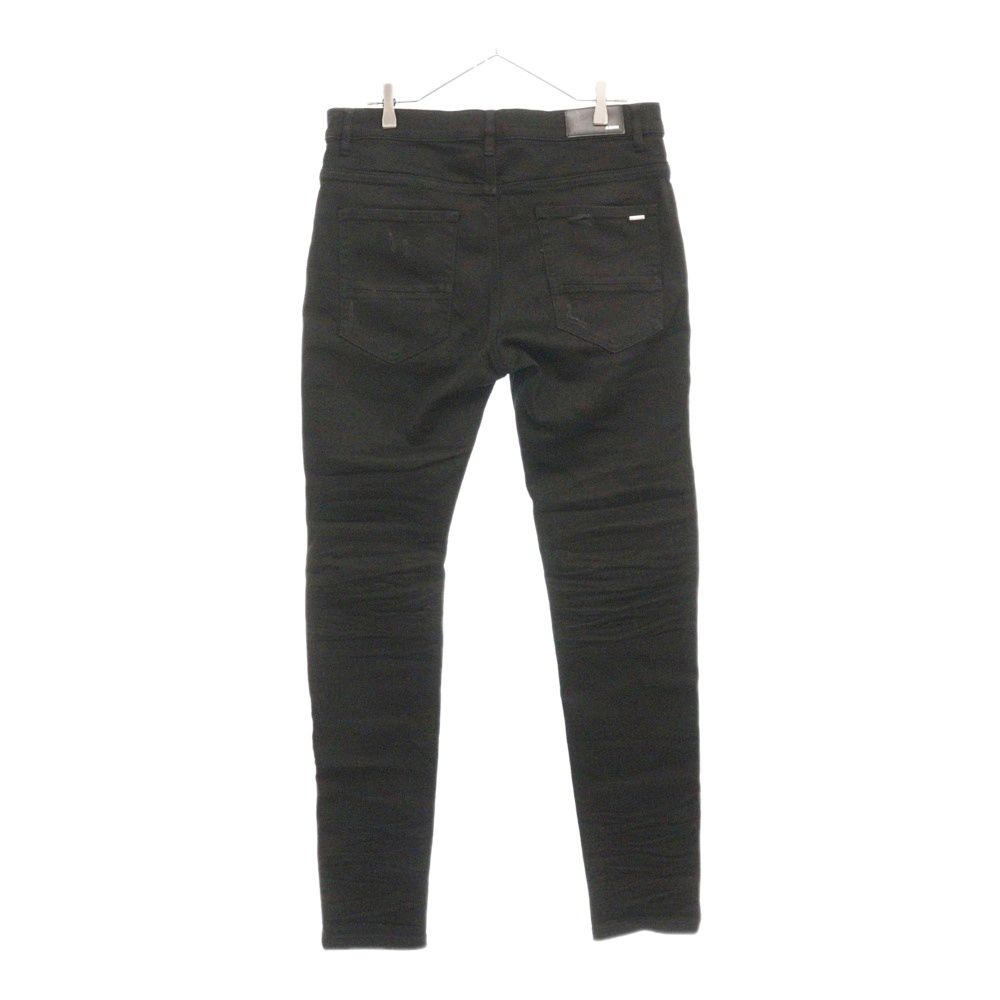 AMIRI (アミリ) MX1 ダメージ加工 スキニーデニムパンツ ブラック