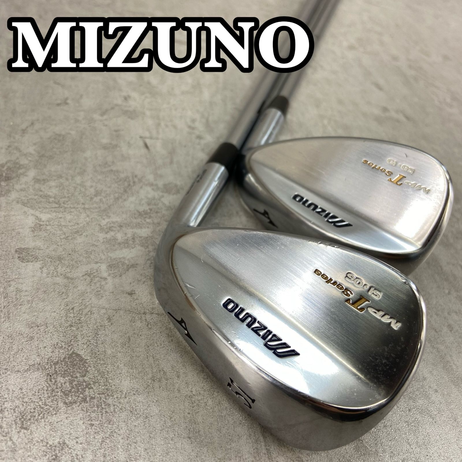 MIZUNO ミズノ MP SERIES ウェッジ2本セット スチール 右利き用