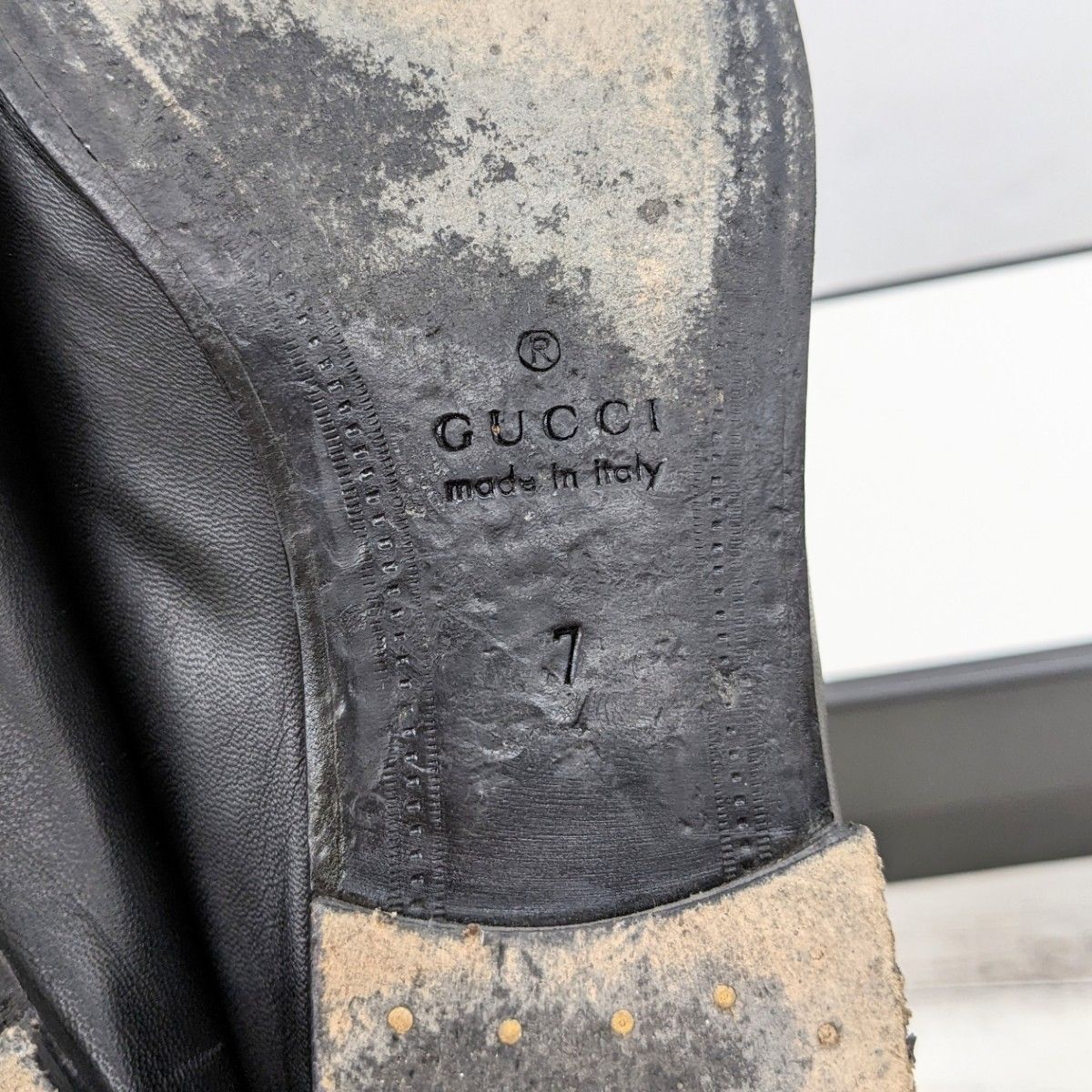 正規品 GUCCI グッチ 429062 17AW キング スネーク ホースビット