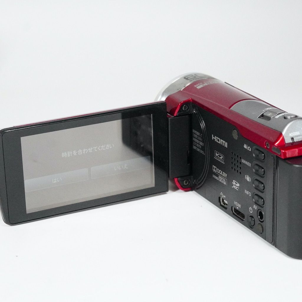 ★極美品★　GZ-E770-R JVC エブリオ ビデオカメラ レッド JVC Victor Everio GZ-E770-R レッド 動作OK 返金保証 /2069