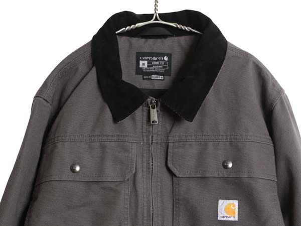 US企画 カーハート トラディショナル ジャケット メンズ M 古着 ワーク  