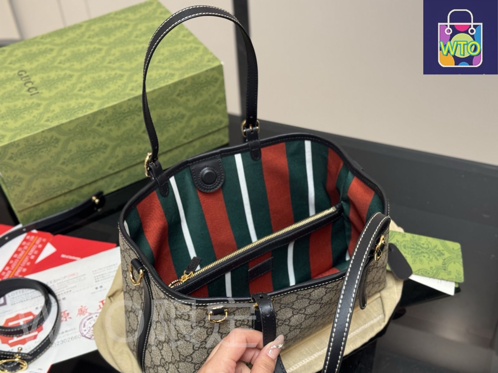 今日特価】Gucci GG Tote Bag グッチ GG トートバッグ-WTO輸入