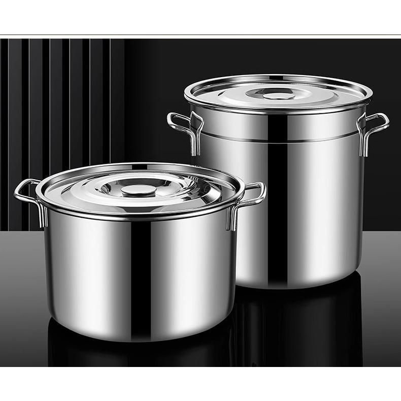 未使用　クローバー ステンレス/モリブデン 寸胴鍋(目盛付)42cm 未使用 クローバー ステンレス/モリブデン 寸胴鍋(目盛付)42cm 未使用