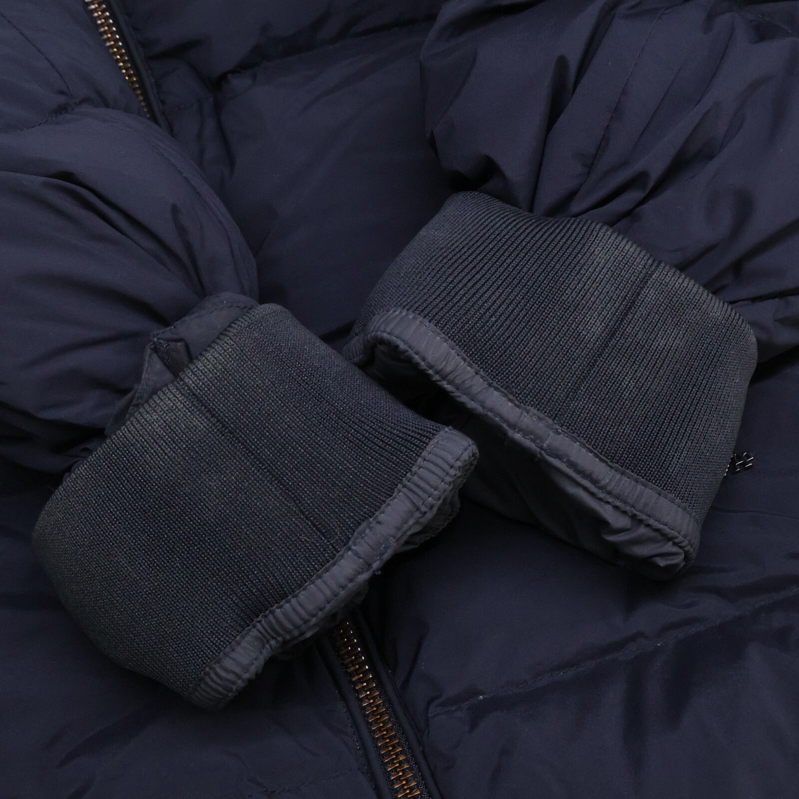 EMPORIO ARMANI アルマーニ　ネイビー ブルゾン　紺　Mサイズ ネイビー（紺）系 M EMPORIO ARMANI(エンポリオアルマーニ) ブルゾン