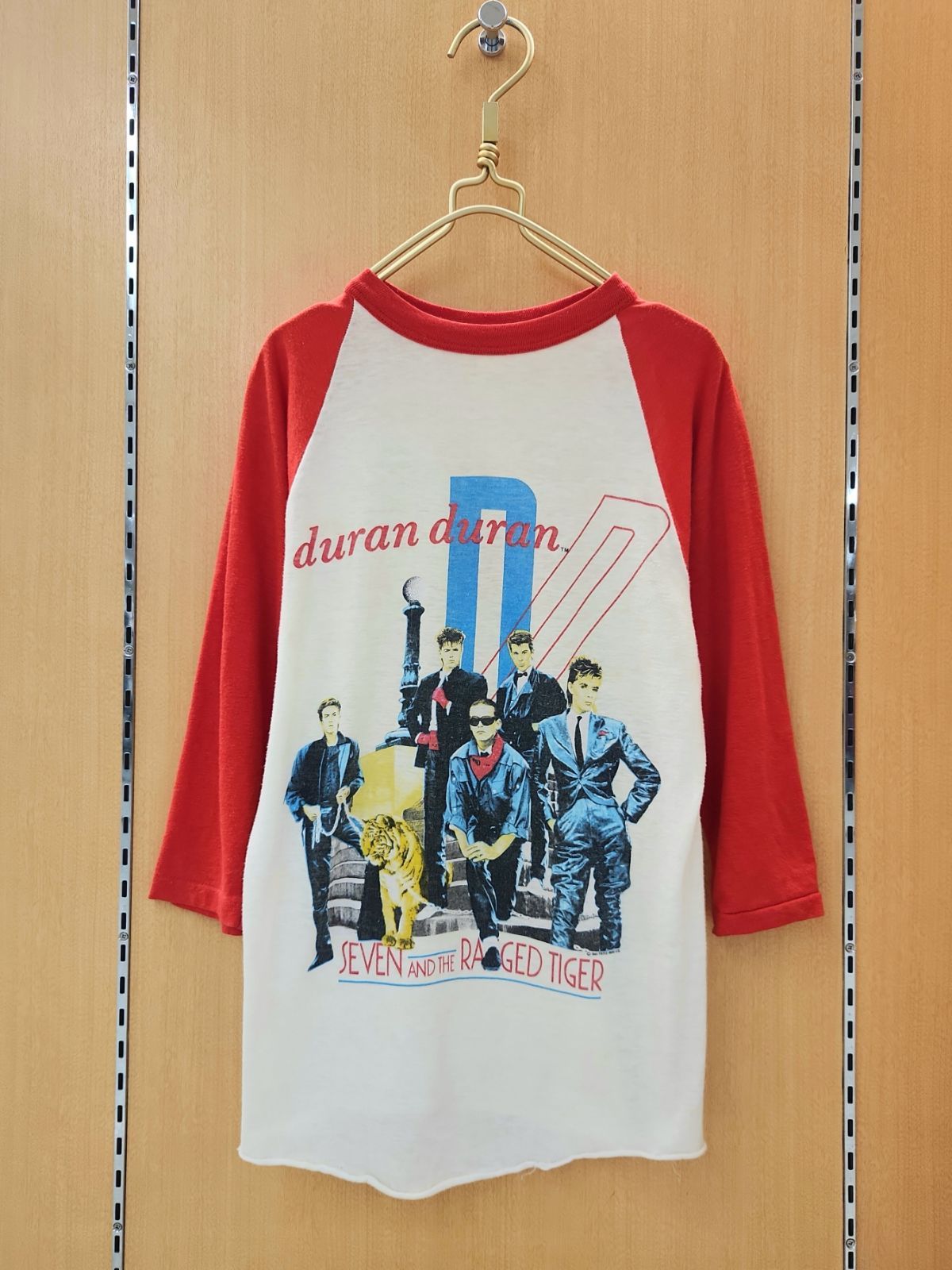 80s DuranDuran デュランデュラン カナダツアー ラグランTシャツ M 