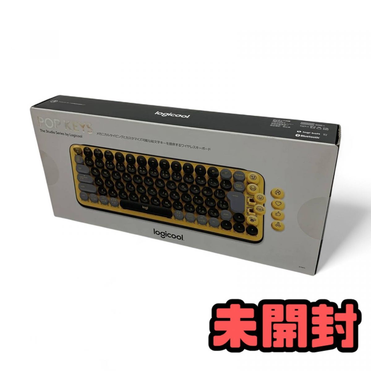 未開封 メカニカル キーボード ワイヤレス Logicool ロジクール K730YL AMK839057相