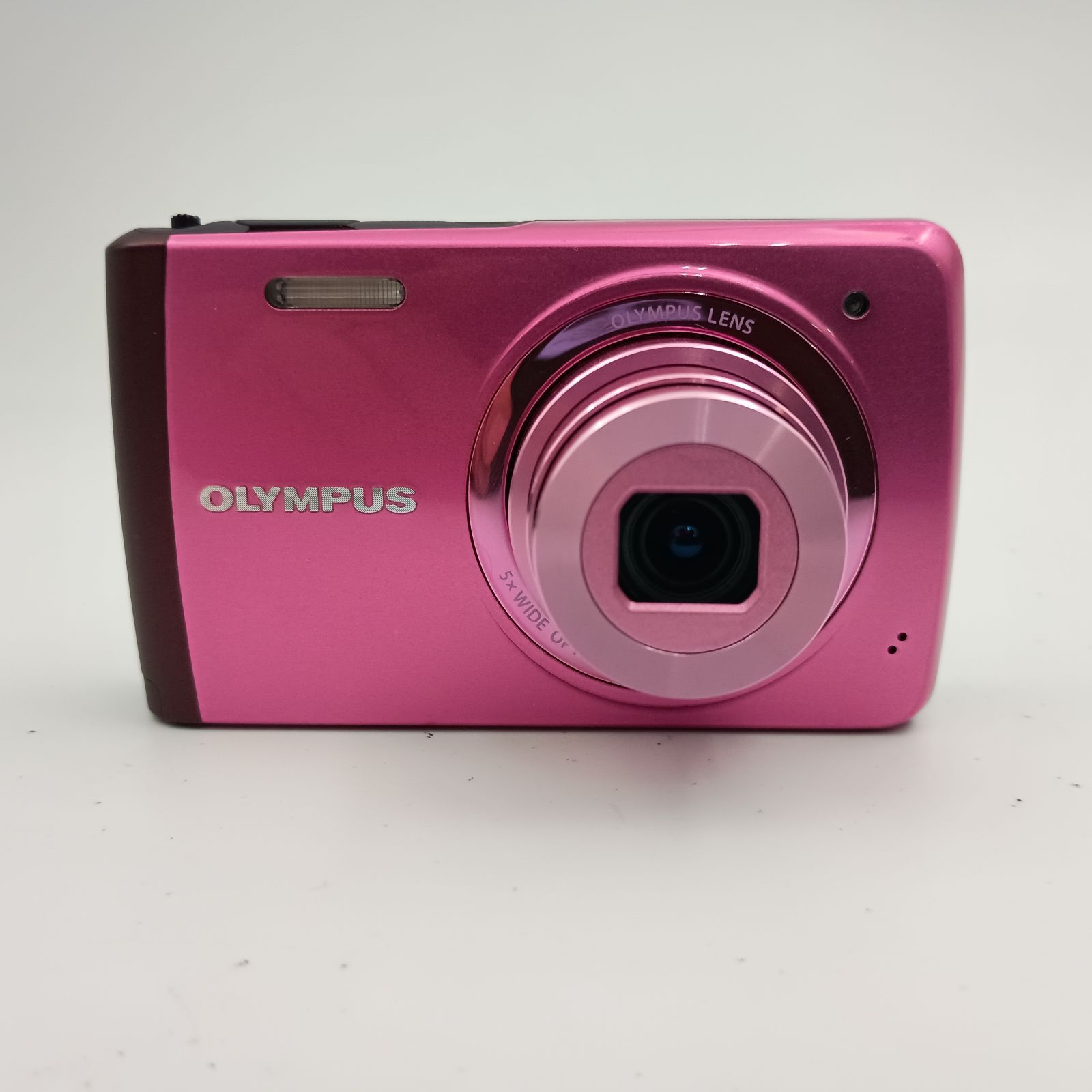 OLYMPUS - 【美品】OLYMPUS オリンパス VH-410　デジカメ ピンク Olympus STYLUS VH-410 Compact Dijital Camera Pink オリンパス