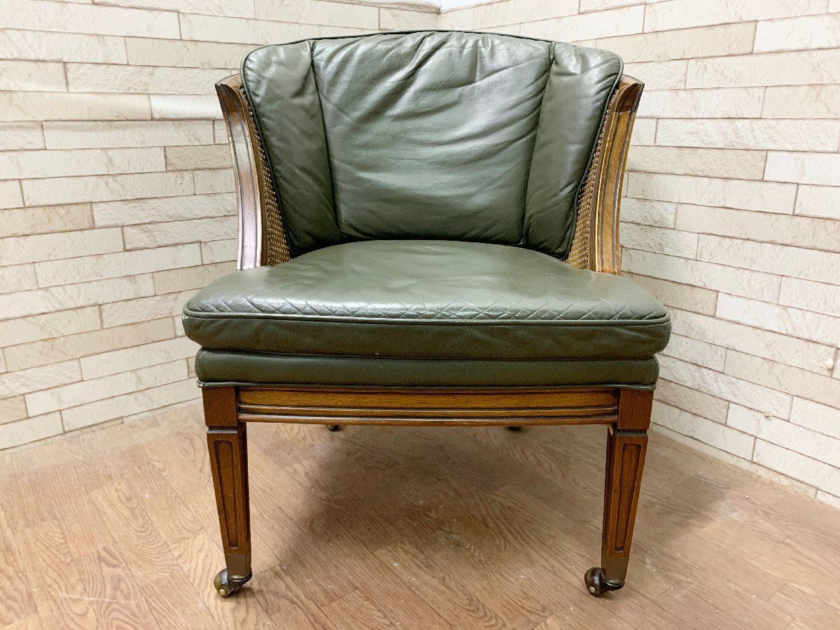 本革　maruni マルニ　ロイヤル　シャルル　ダイニングチェア　一脚　 ① 本革 maruni マルニ ロイヤル シャルル ダイニングチェア 一脚