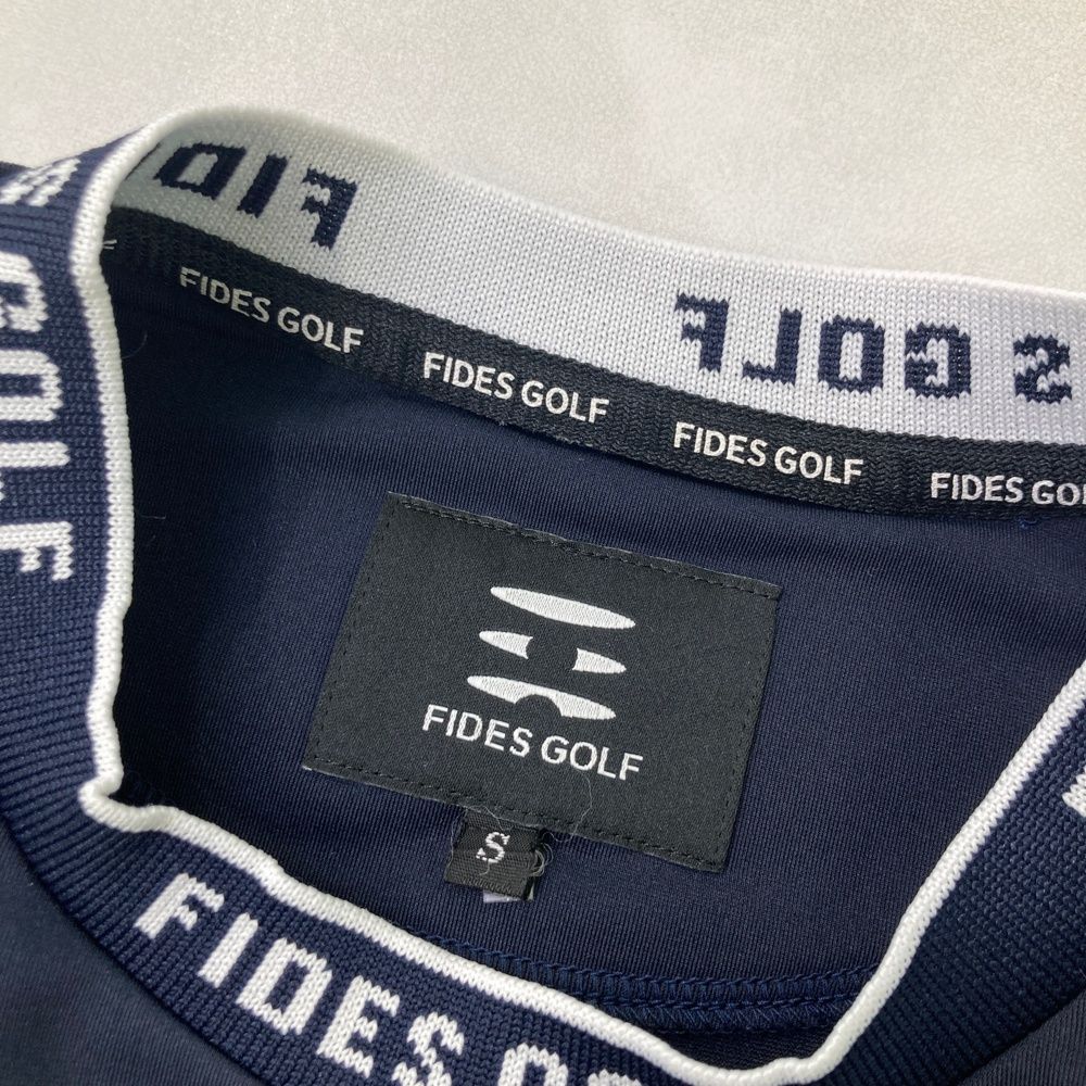 サイズ S FIDES GOLF フィデスゴルフ ハイネック ノースリーブワンピース ネイビー系 240101505380 ゴルフウェア レディース ストスト LLC-HASEGAWATOSO_COM