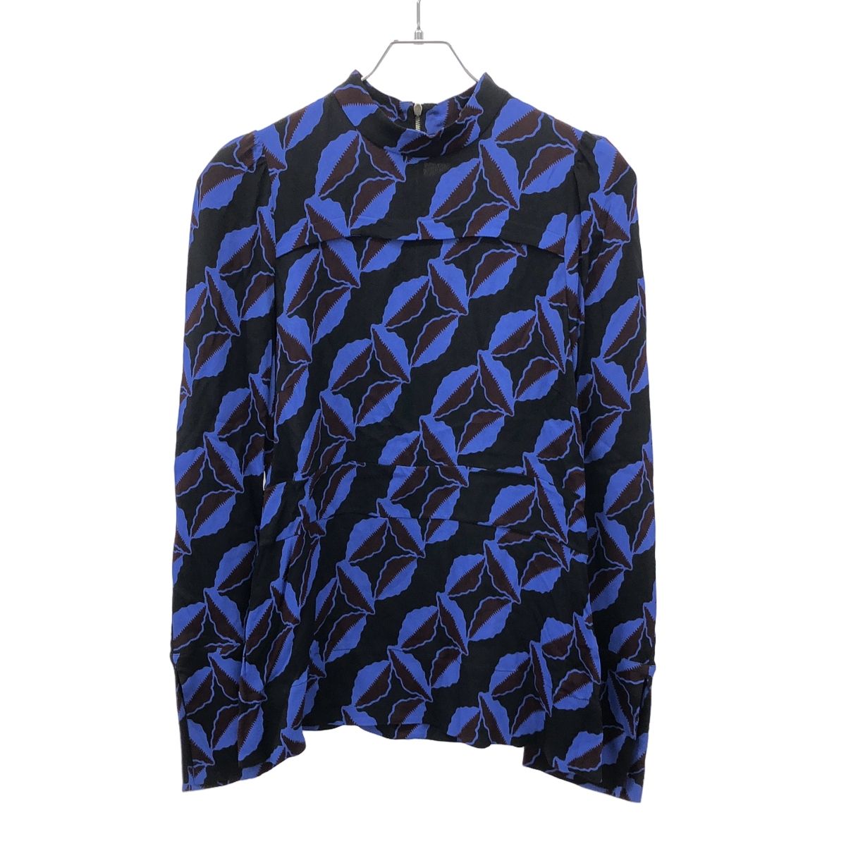 MARNI マルニ 15AW 総柄ロングスリーブブラウス パープル 40 - メルカリ
