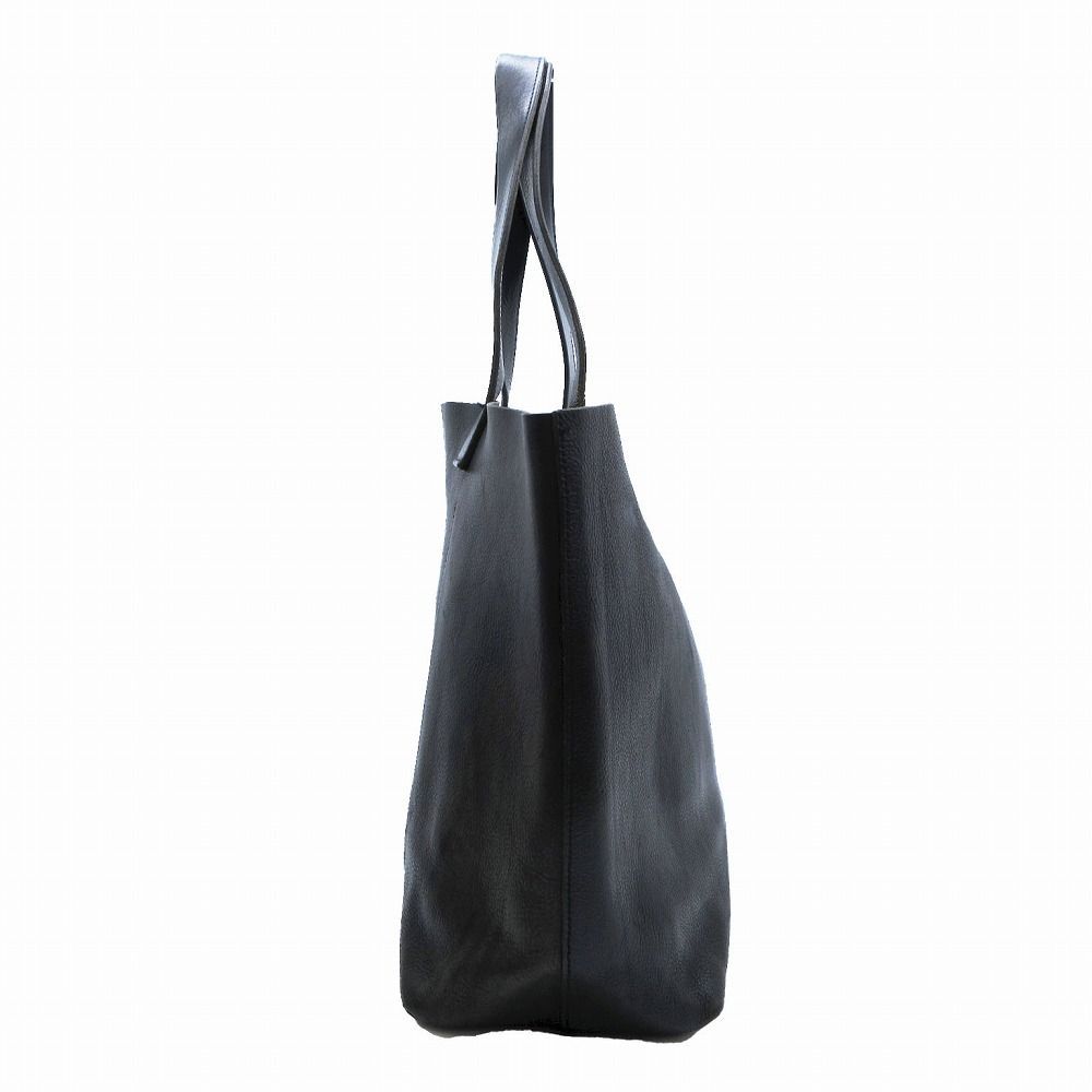 m0851 ブラックレザー トートショルダーバッグ m0851 エムゼロエイトファイブワン バッグ レザー トートバッグ