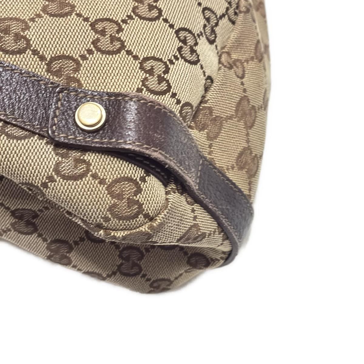 グッチ レザー アビー 2way バッグ 130736 GUCCI(グッチ) トートバッグ アビー 130736 ベージュ×ダーク