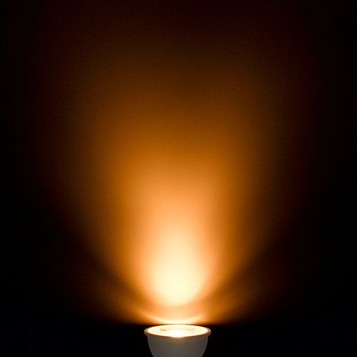 10個セット YAZAWA ハロゲン形LED 超広角 電球色 調光対応 LDR7LWWE11D2X10