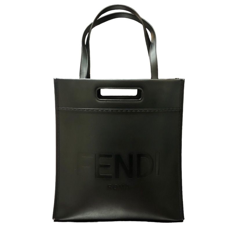 フェンディ FENDI ショッピング ロゴトートバッグ 7VA481 レザー ...