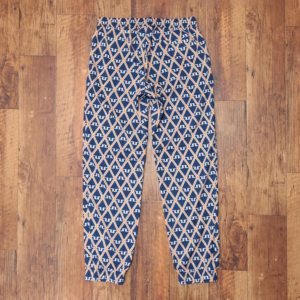 品質も絶対に保証！ J.LINDEBERG|48 L サイズ|イージーパンツ 071-79921 軽量 吸水速乾 通気性◎ 防風 ロゴ プリント ゴルフ メンズ 紳士 ジェイリンドバーグ |紺|ネイビー|mc192|