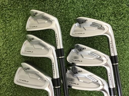 本間ゴルフ TOUR WORLD TW747Vx 6S アイアンセット IR VIZARD IB-WF85 フレックスS メンズ 男性用 右利き 右用 Cランク ゴルフクラブ