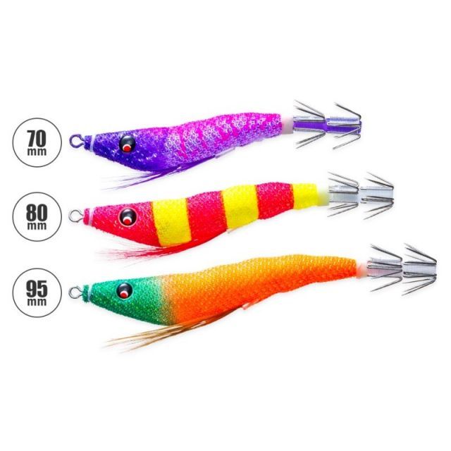 デュエル イージースリム 布巻 70mm 32 BBYZ ブラウンイエロー